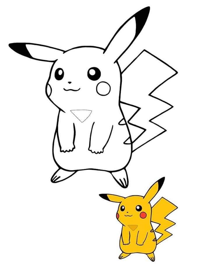 cute Pikachu backgrounds 0012