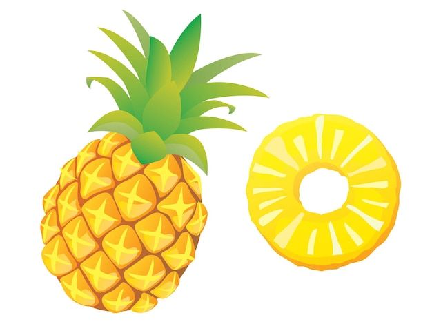 cute pineapple backgrounds for social media posts