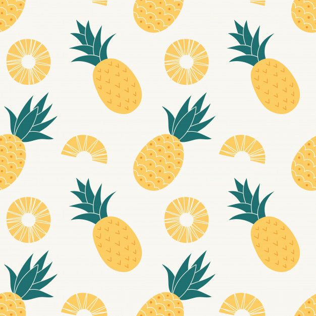 cute pineapple backgrounds 0012