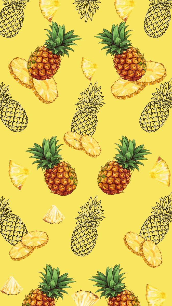 cute pineapple backgrounds 0017