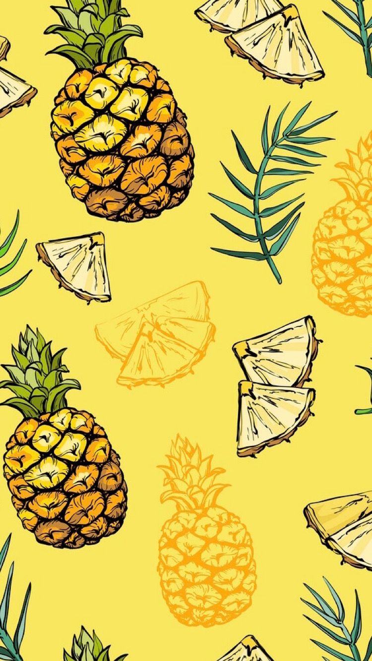 cute pineapple backgrounds 0025