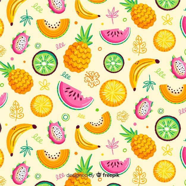 cute pineapple backgrounds 0035