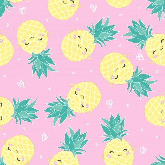 cute pineapple backgrounds 0043