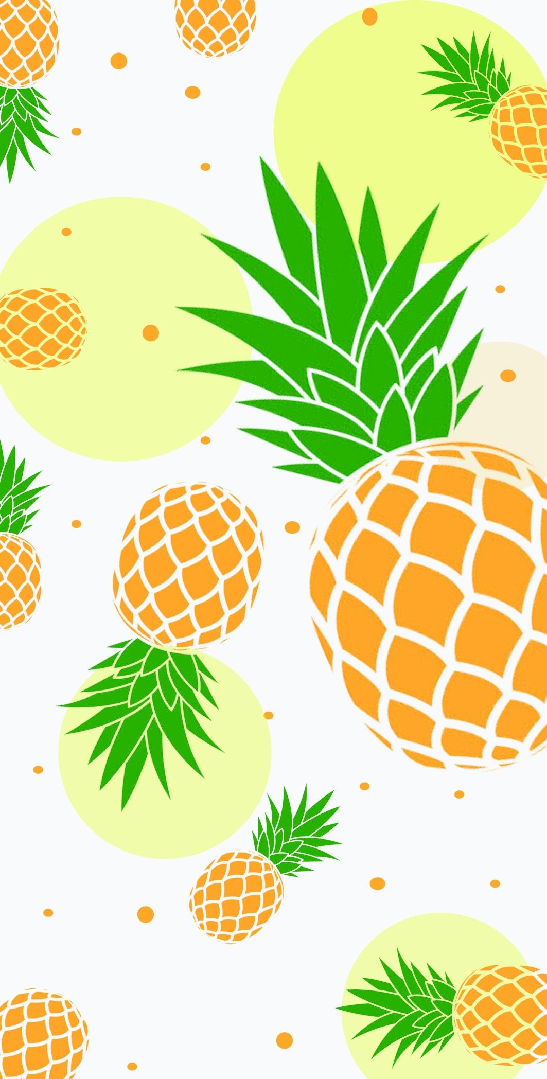 cute pineapple backgrounds 0047