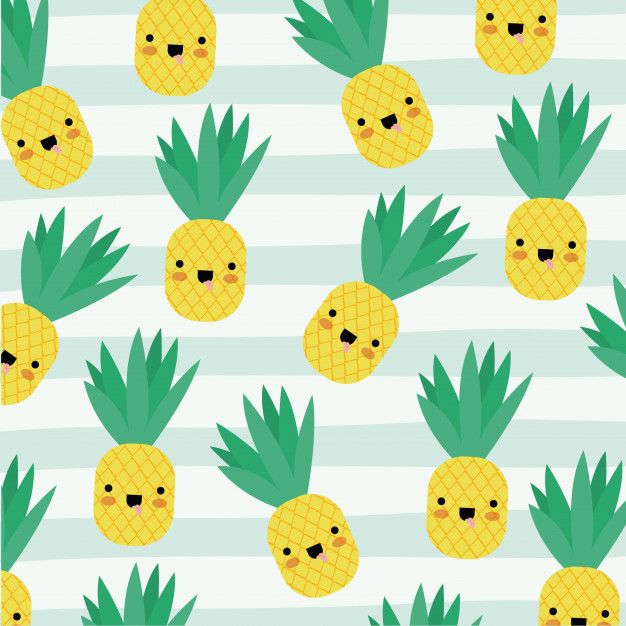 cute pineapple backgrounds 0051