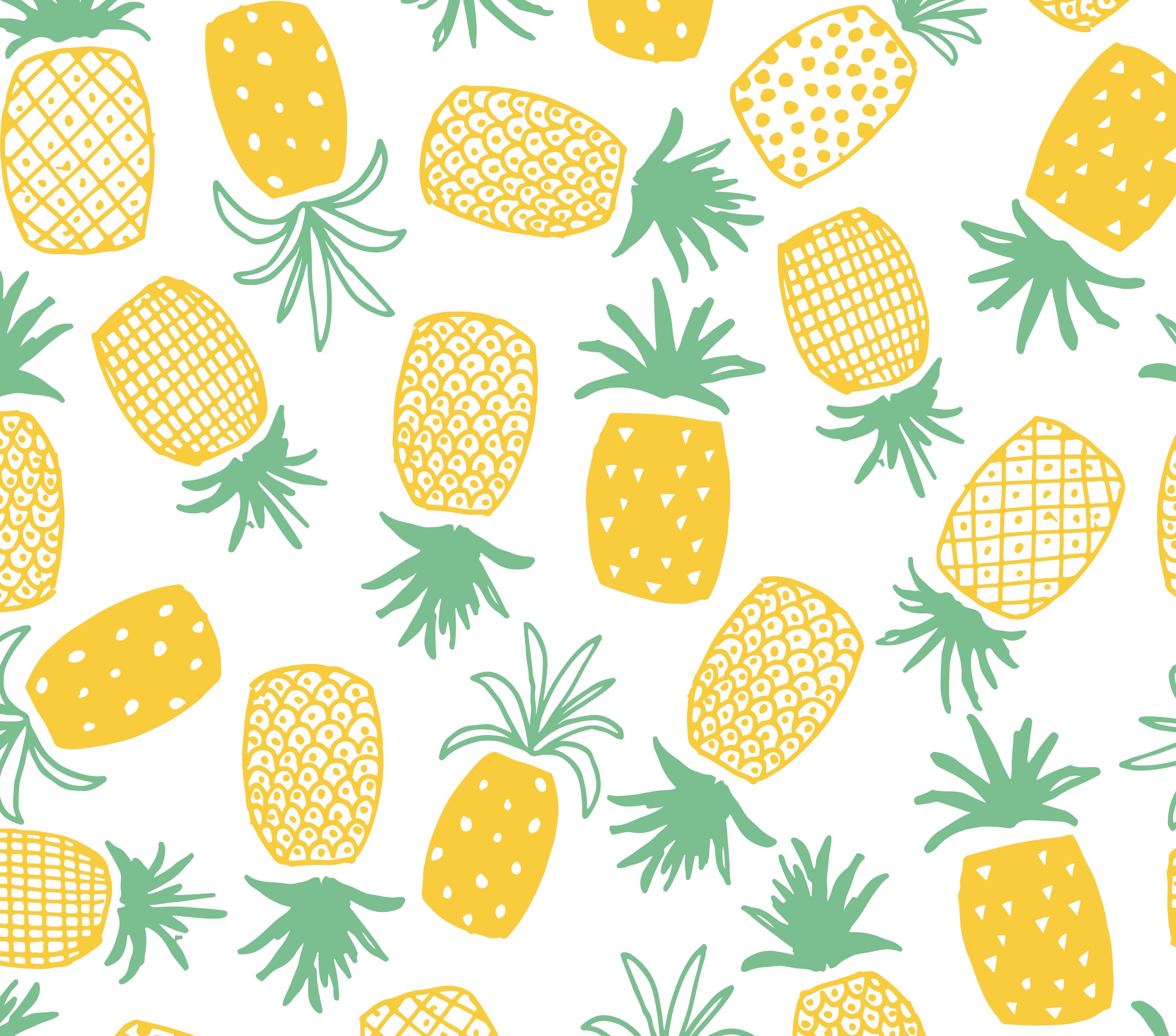 cute pineapple backgrounds 0062