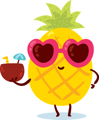 cute pineapple backgrounds 0076