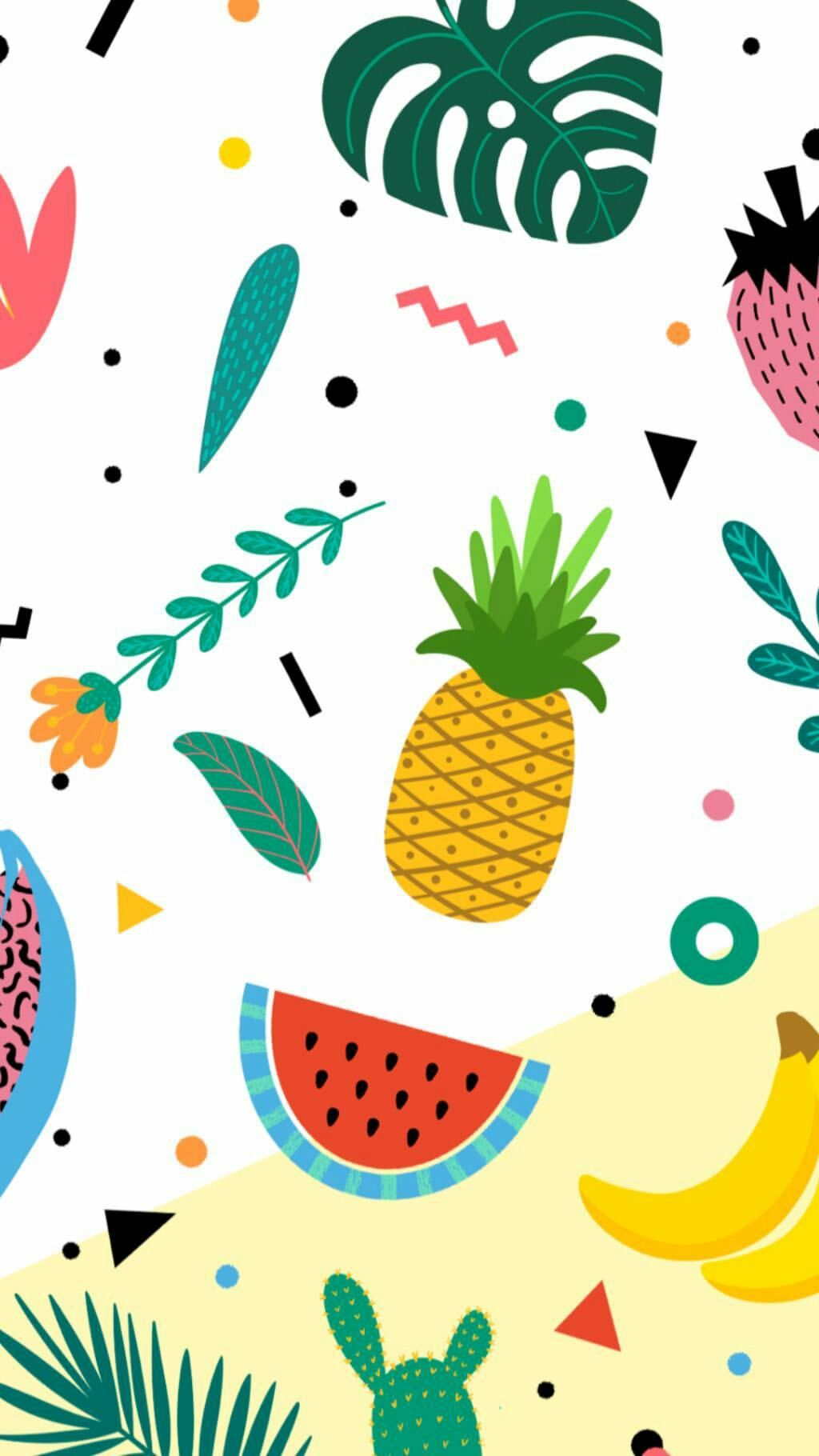 cute pineapple backgrounds 0083