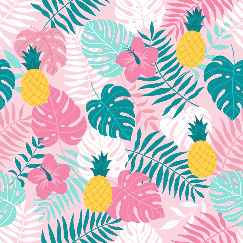 cute pineapple backgrounds 0087