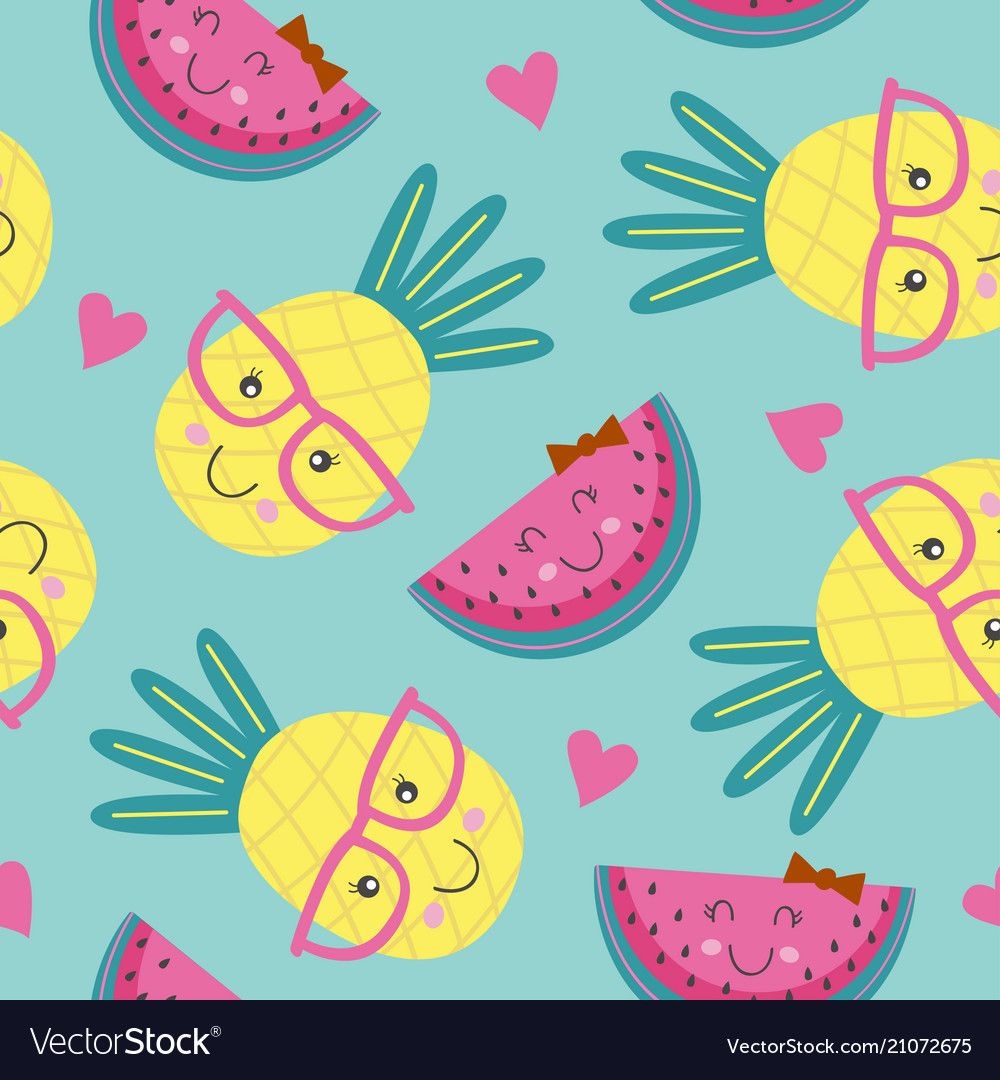 cute pineapple backgrounds 0095