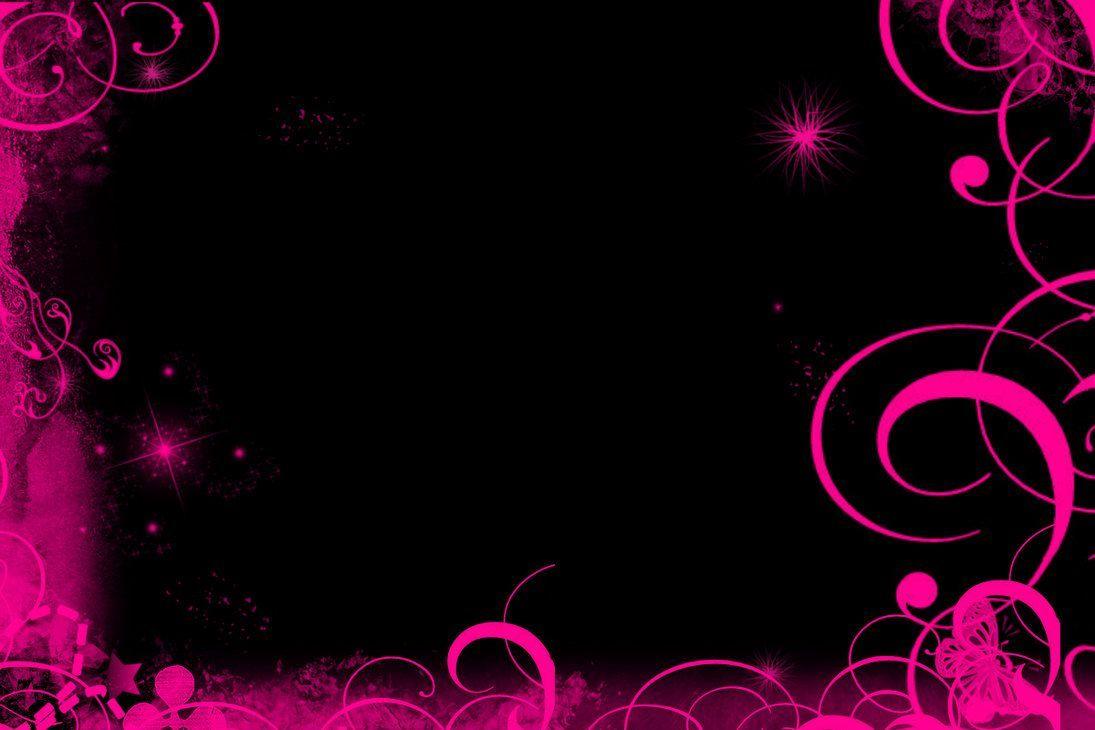 cute pink and black backgrounds 0010