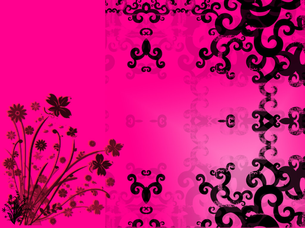 cute pink and black backgrounds 0019