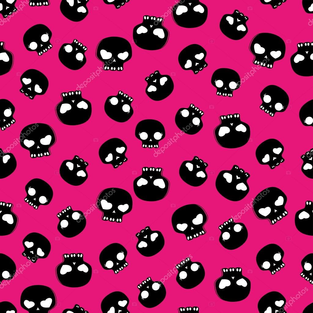 cute pink and black backgrounds 0022