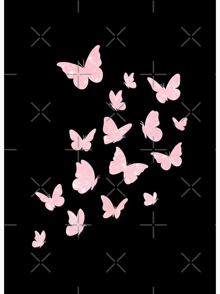 cute pink and black backgrounds 0029