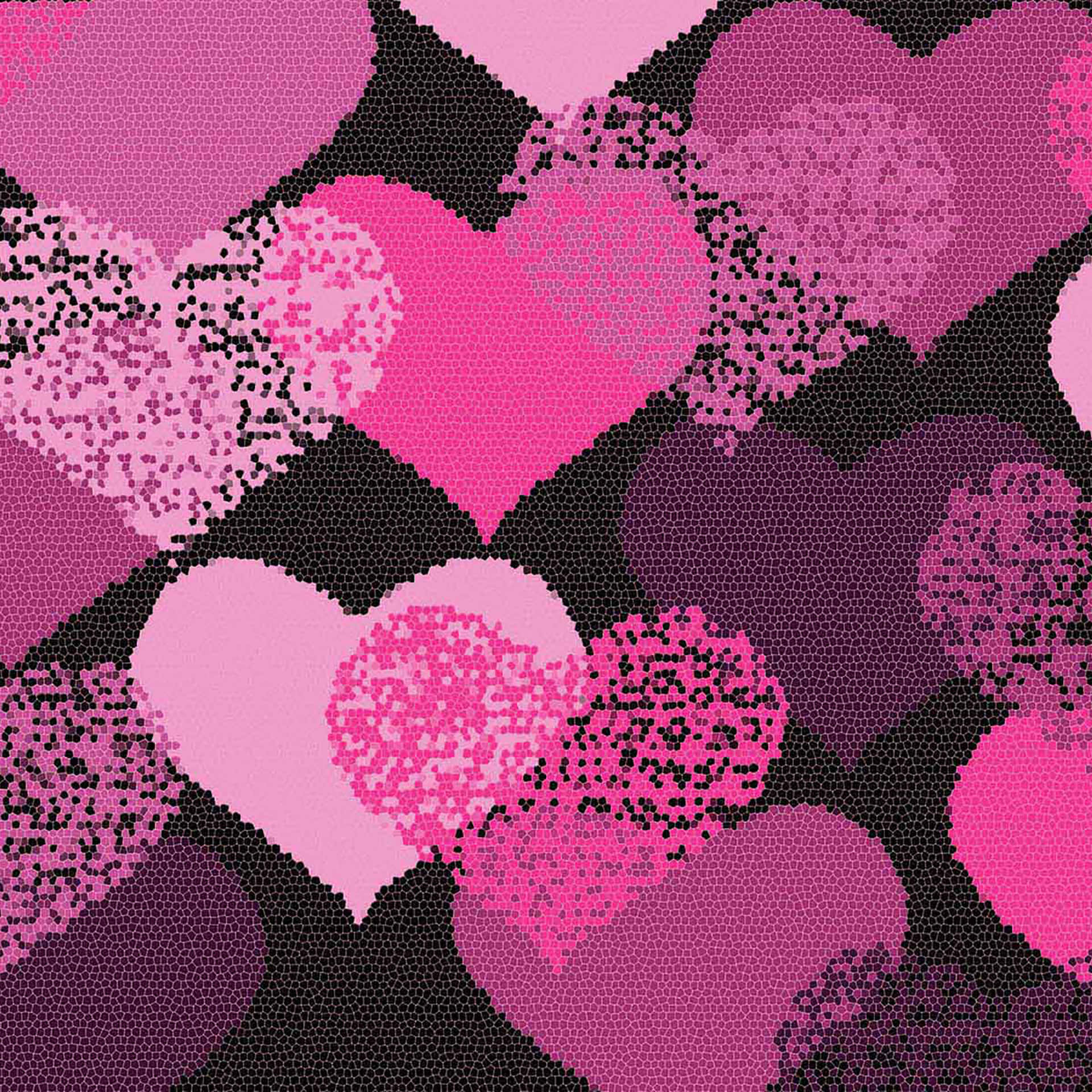 cute pink and black backgrounds 0060