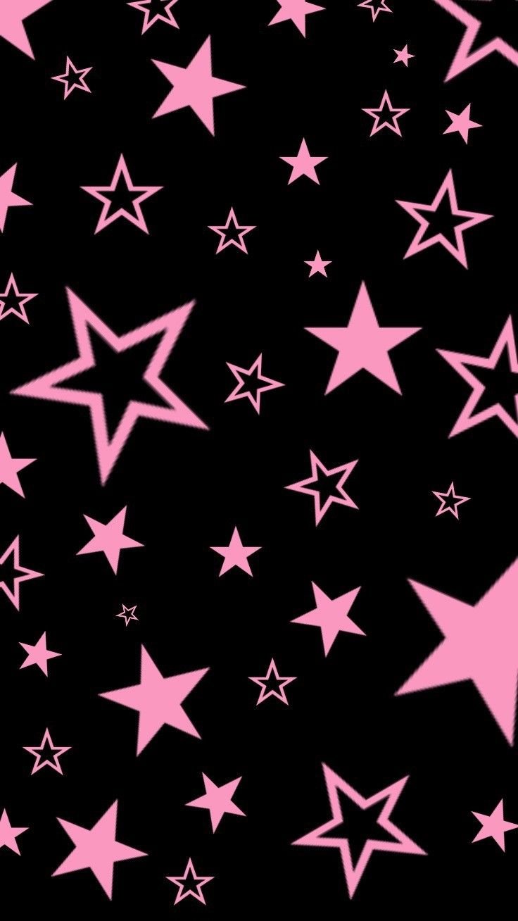 cute pink and black backgrounds 0080