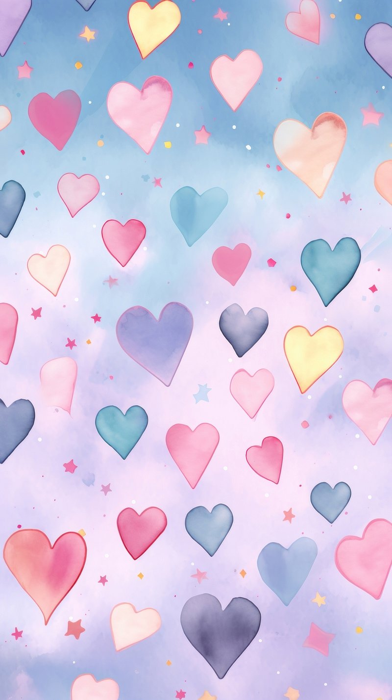 cute pink and blue backgrounds 0065