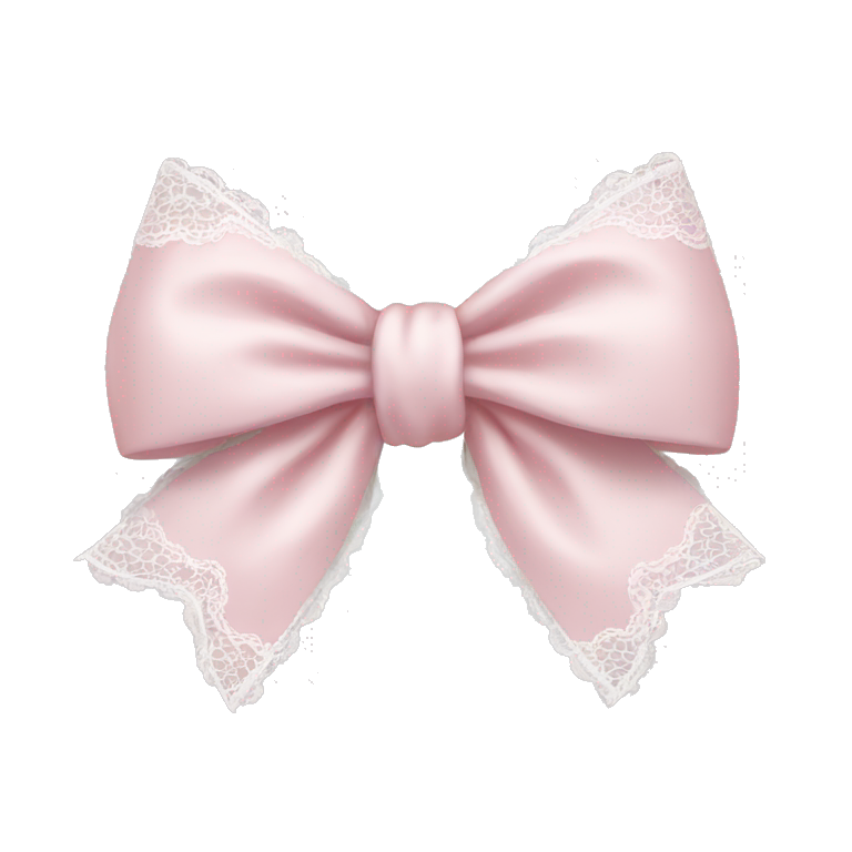 cute pink bow transparent background 0025