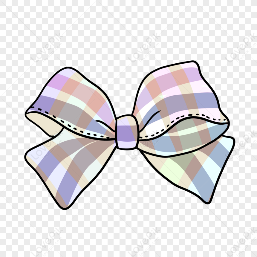 cute pink bow transparent background 0068