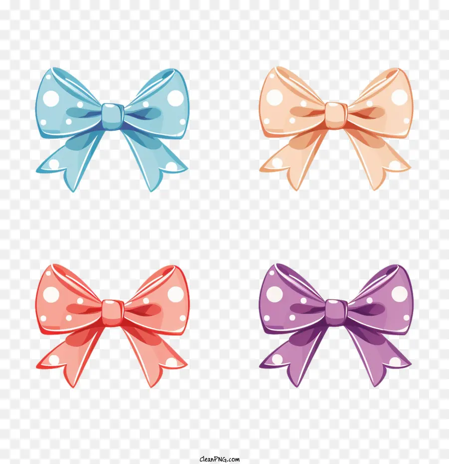 cute pink bow transparent background 0072