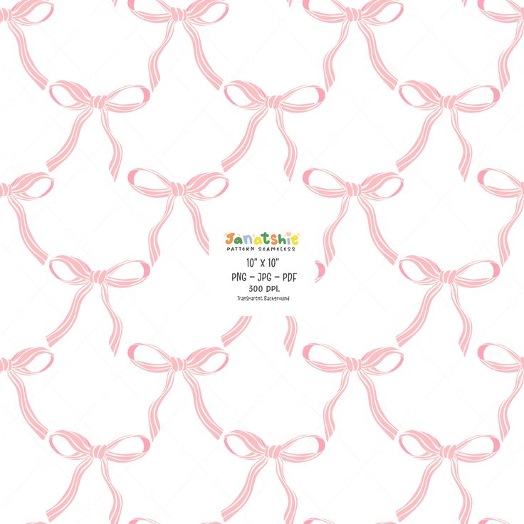 cute pink bow transparent background 0086