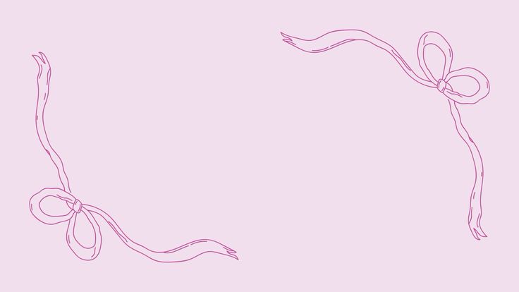 cute pink bow transparent background 0090