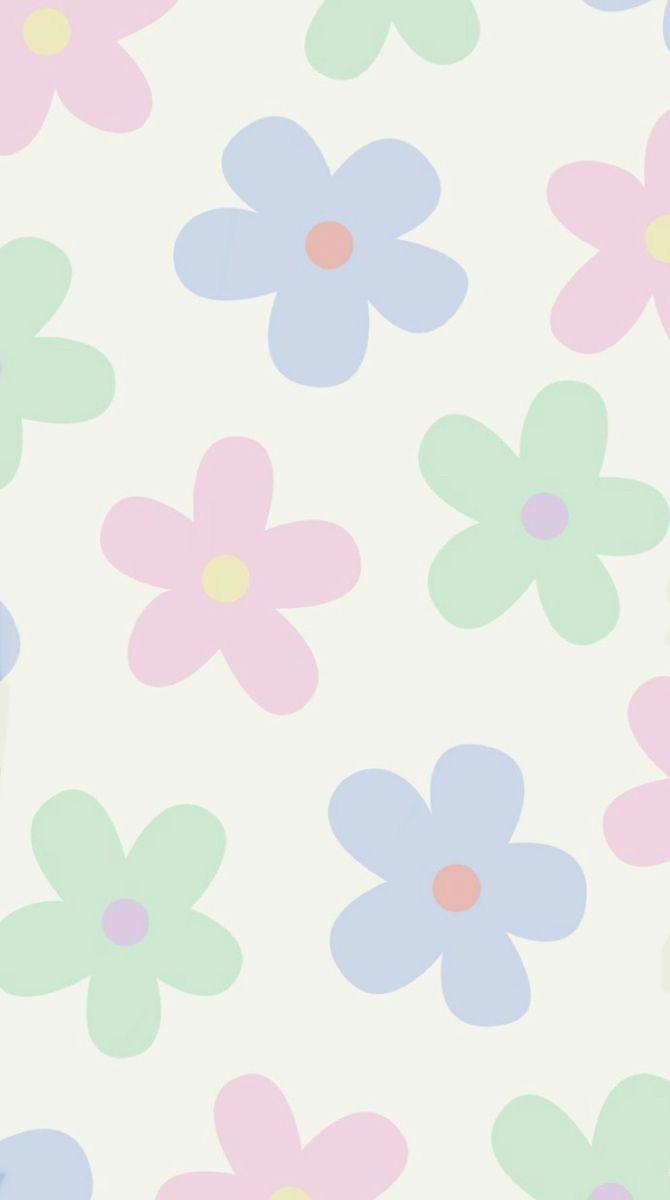 cute pink daisy background 0024