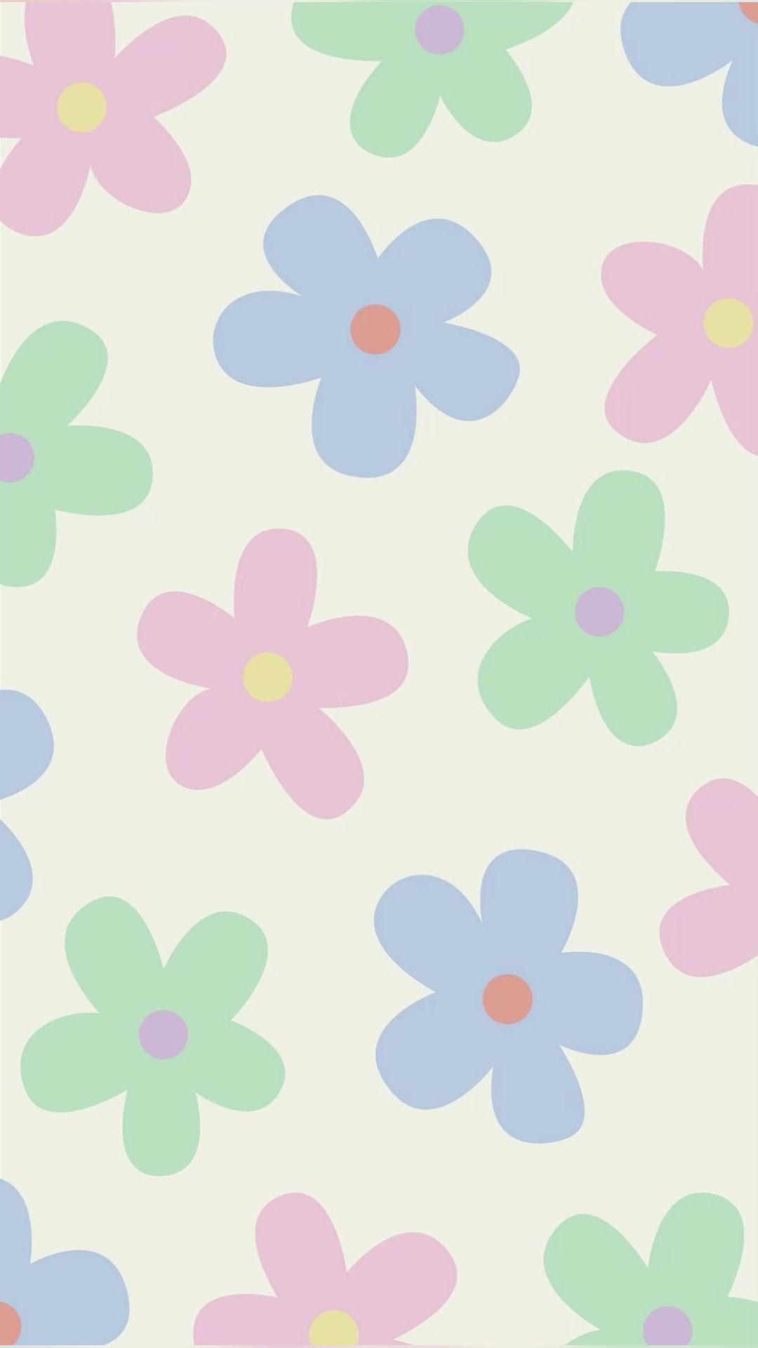 cute pink daisy background 0033