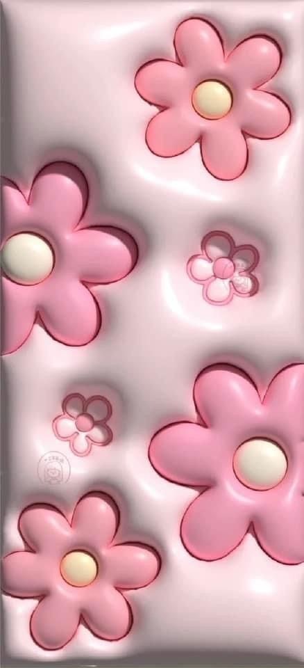 cute pink daisy background 0085