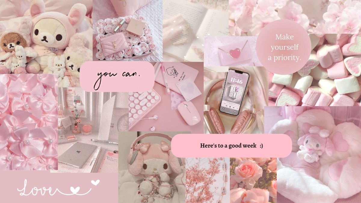 cute pink desktop backgrounds 0032