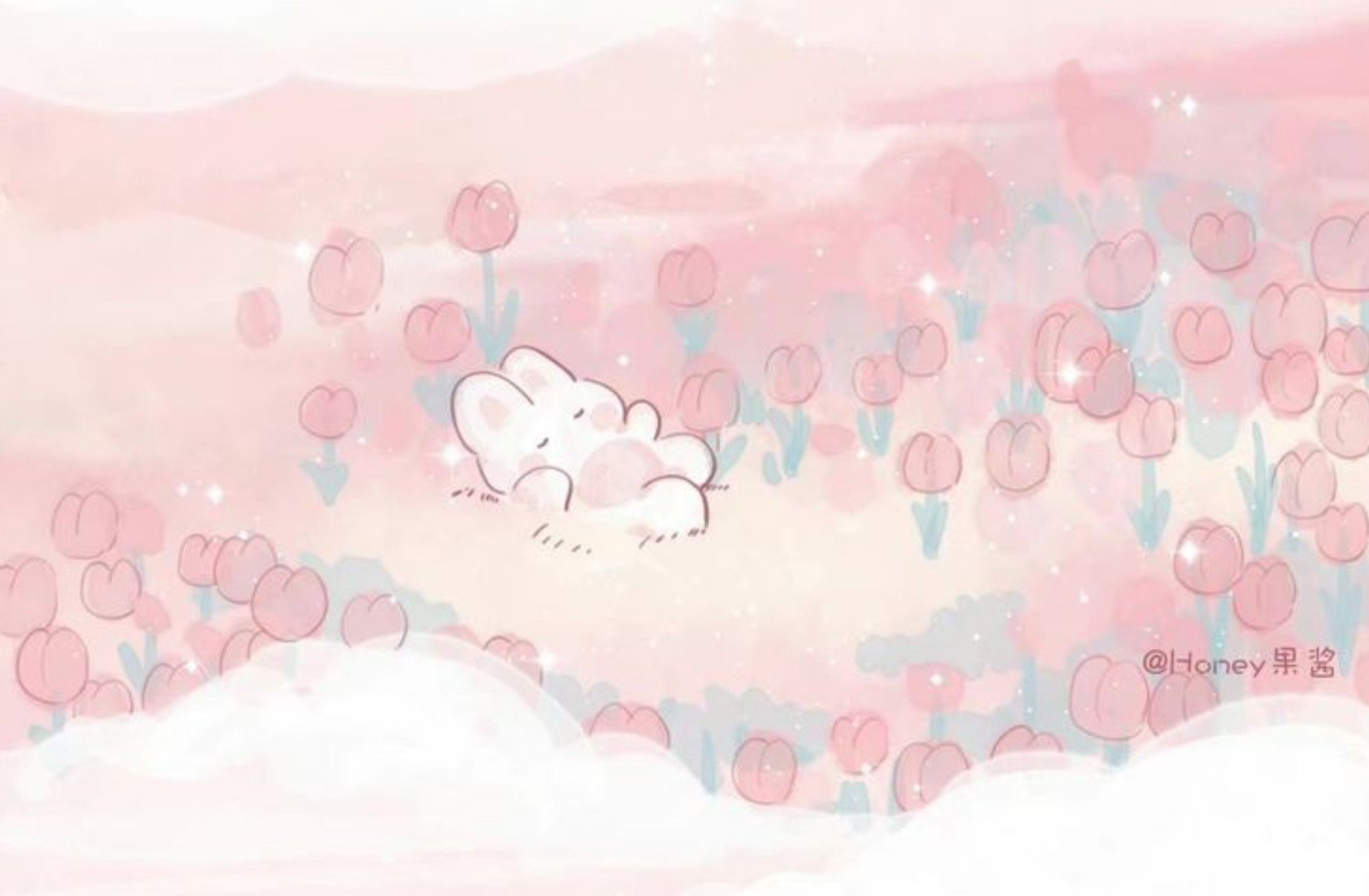 cute pink desktop backgrounds 0097