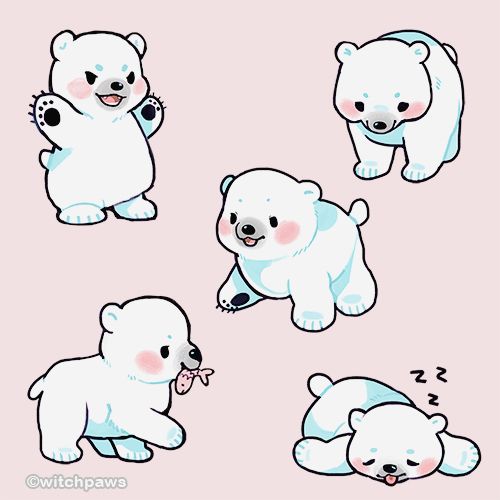 cute Polar Bear backgrounds 0020