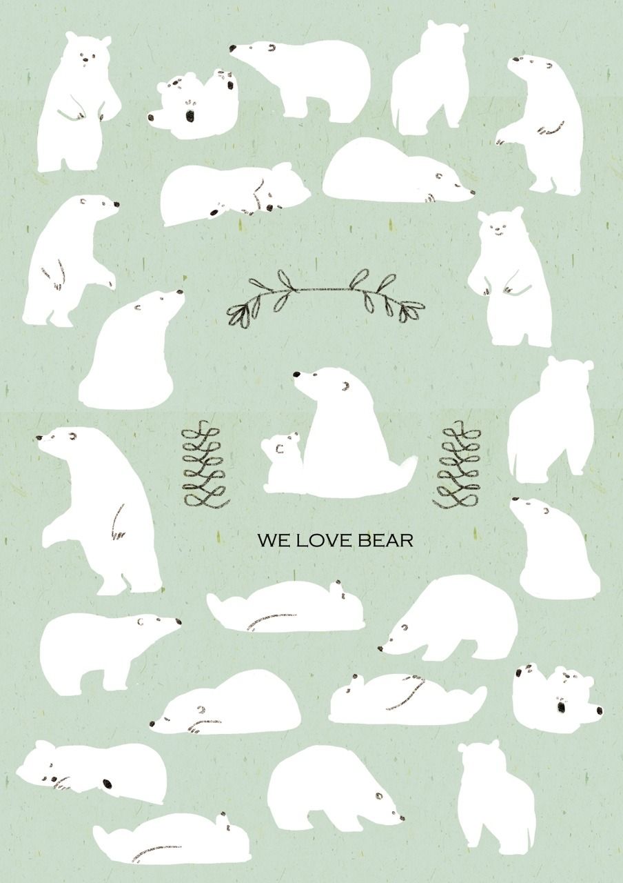 cute Polar Bear backgrounds 0069