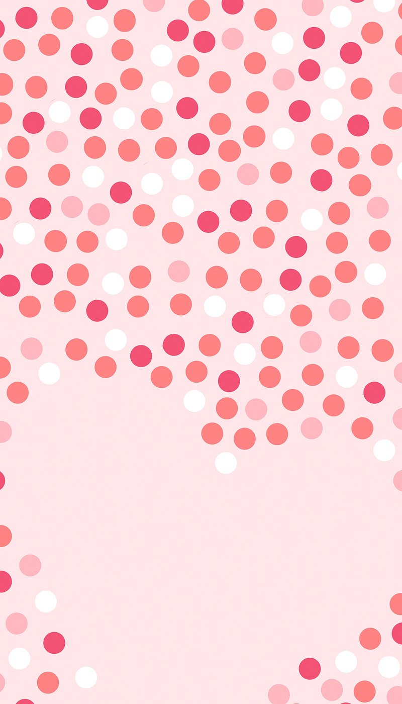 cute polka dot background 0038