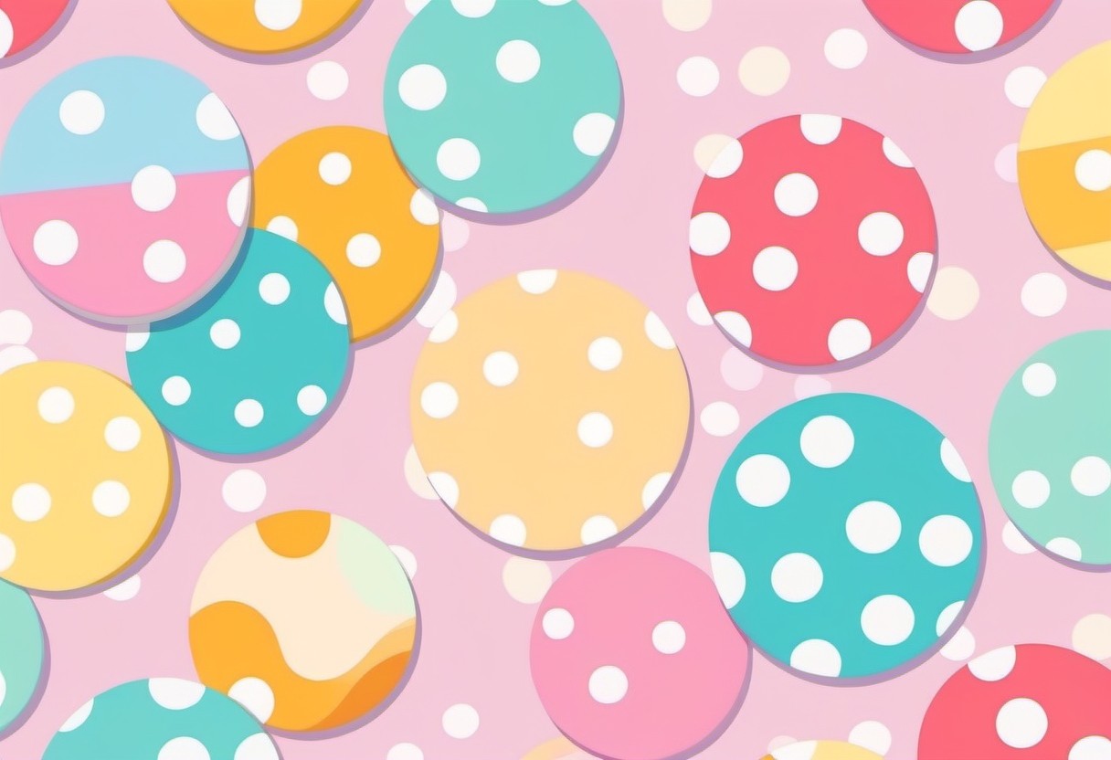 cute polka dot background 0071