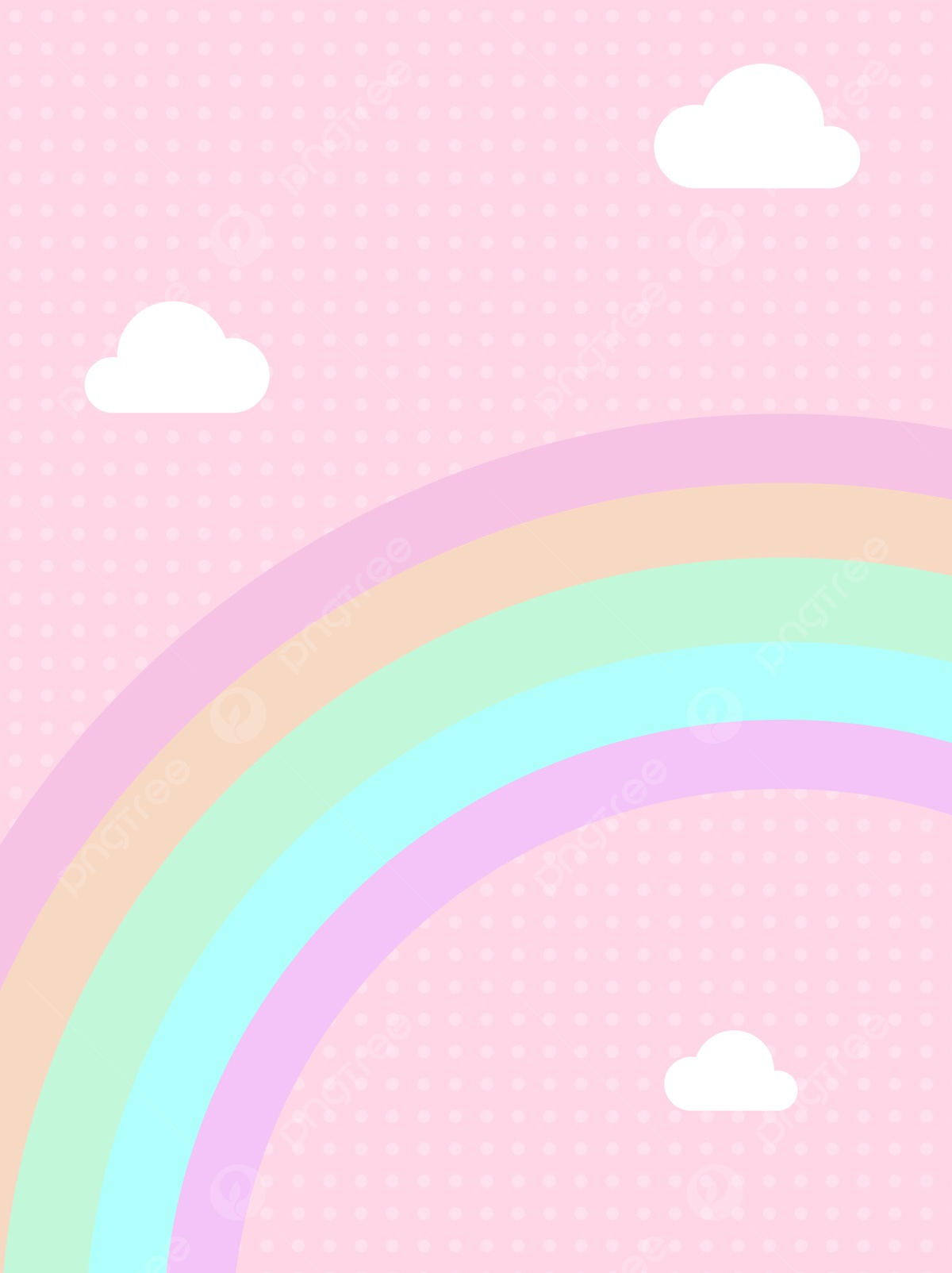 cute polka dot background 0077