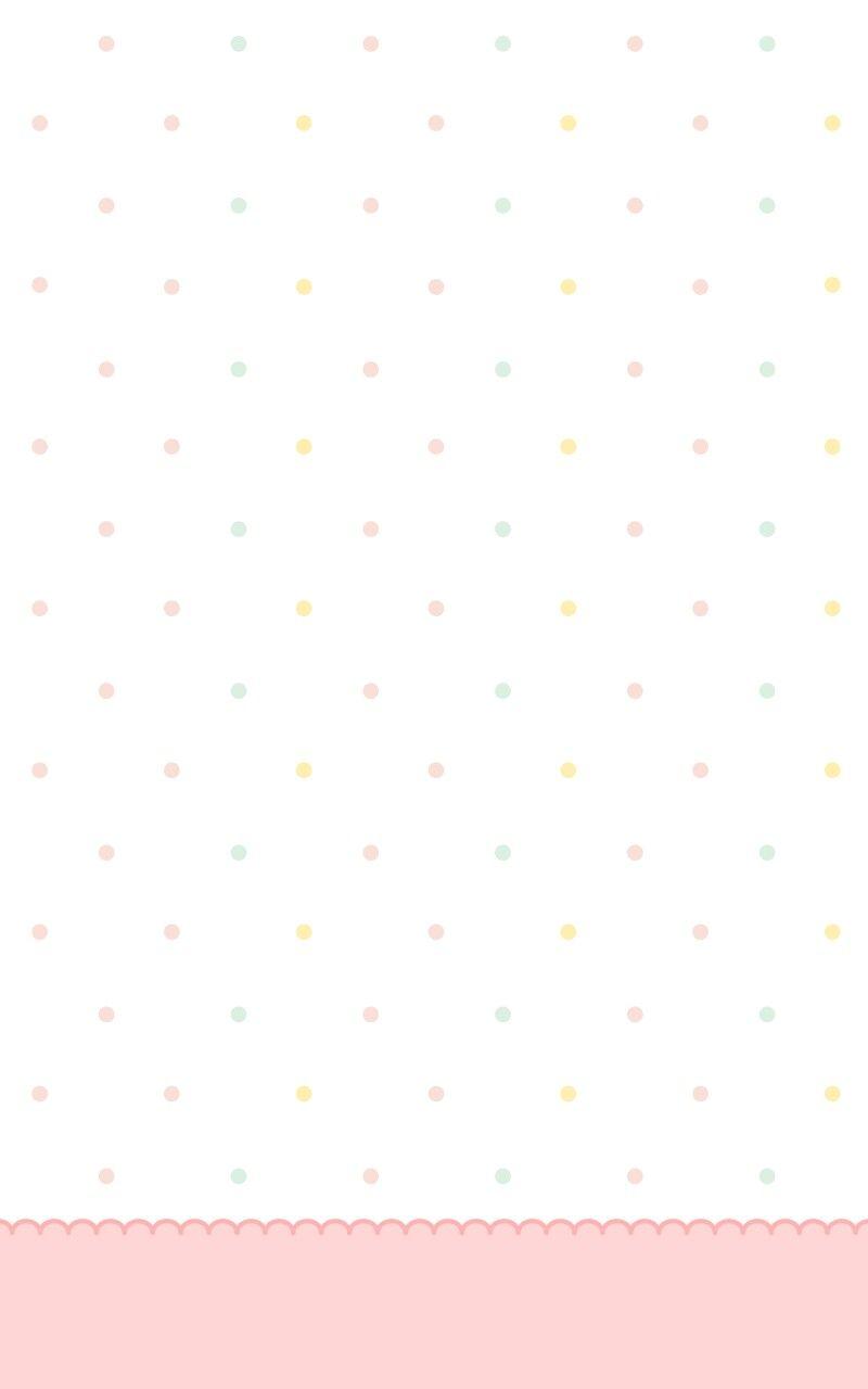 cute polka dot background 0095