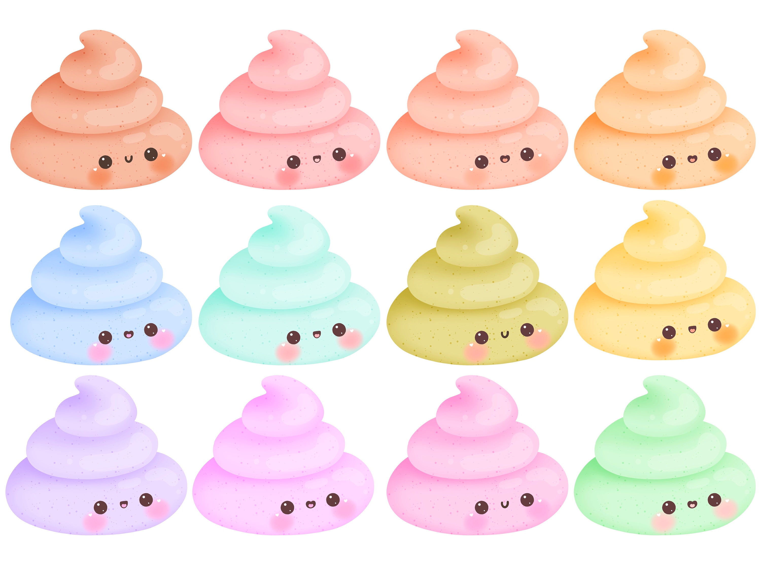 cute poop backgrounds 0094