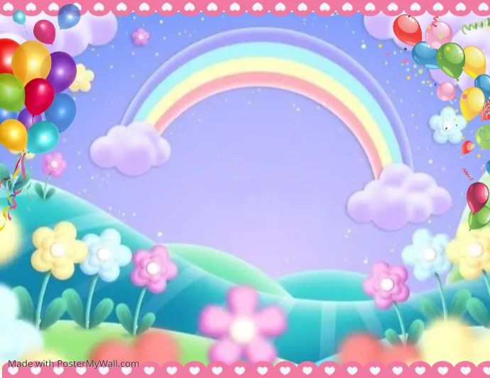 cute preschool background 0065