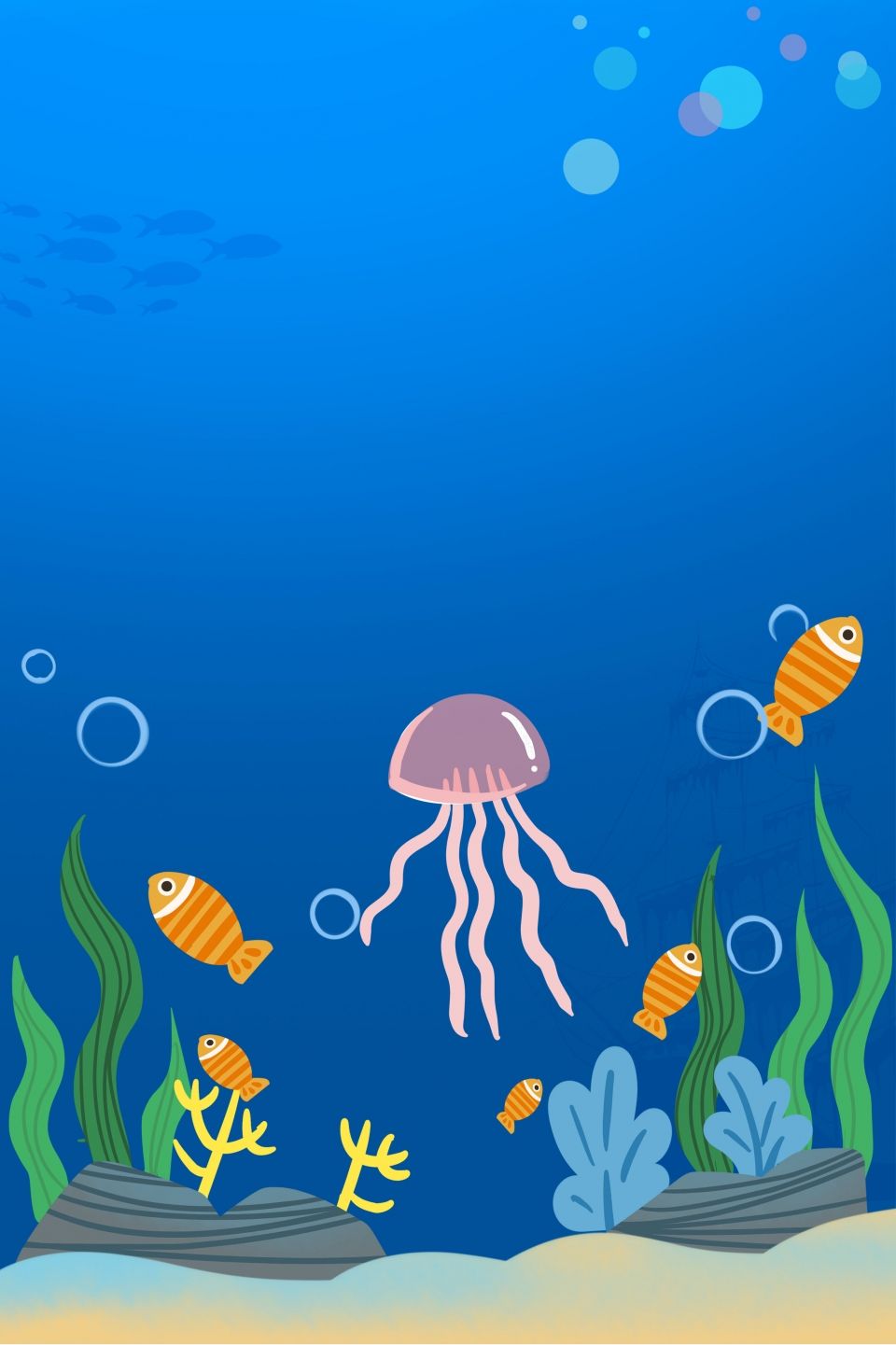 cute preschool background 0076