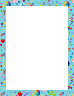 cute preschool background 0078