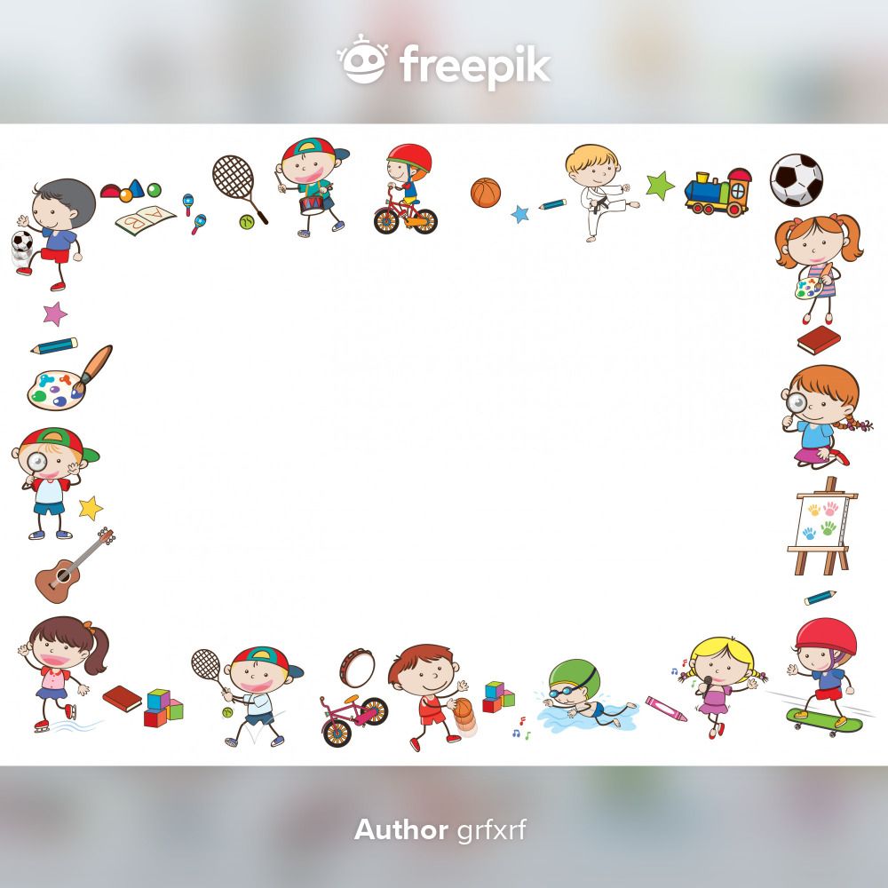 cute preschool background 0089