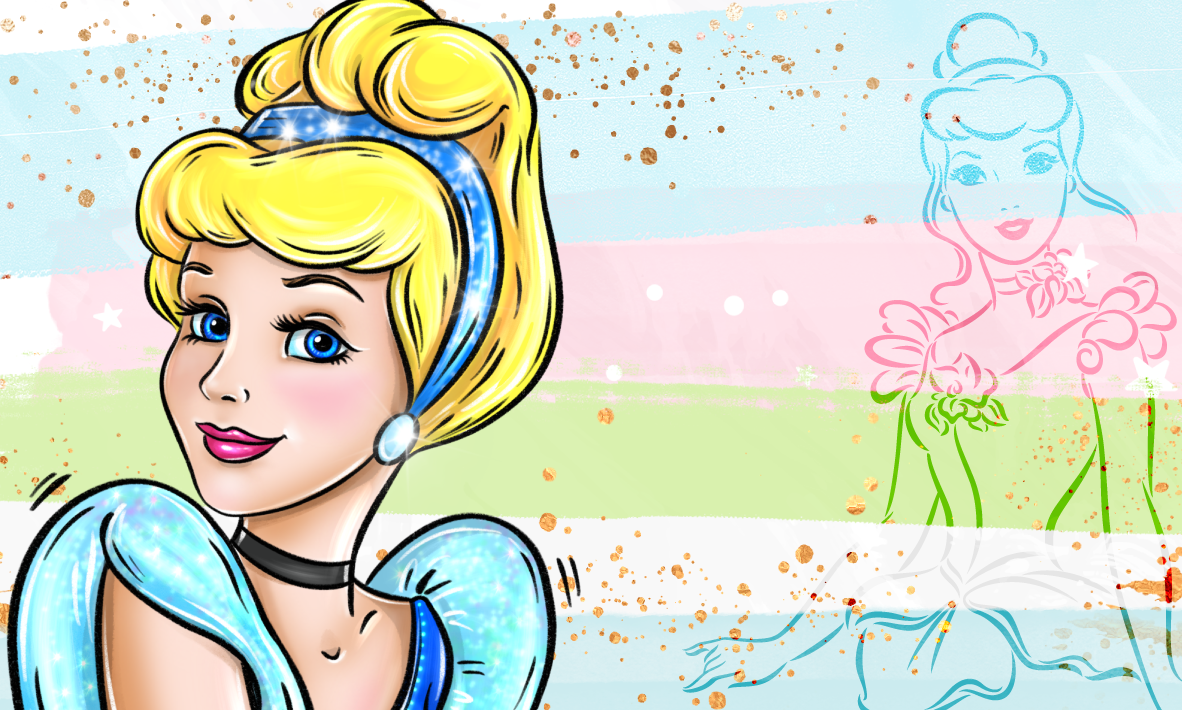 cute princess background 0099