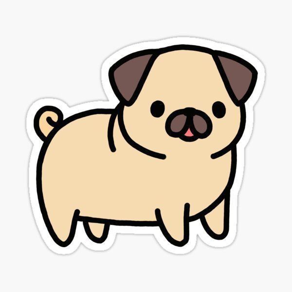 cute pug backgrounds 0013