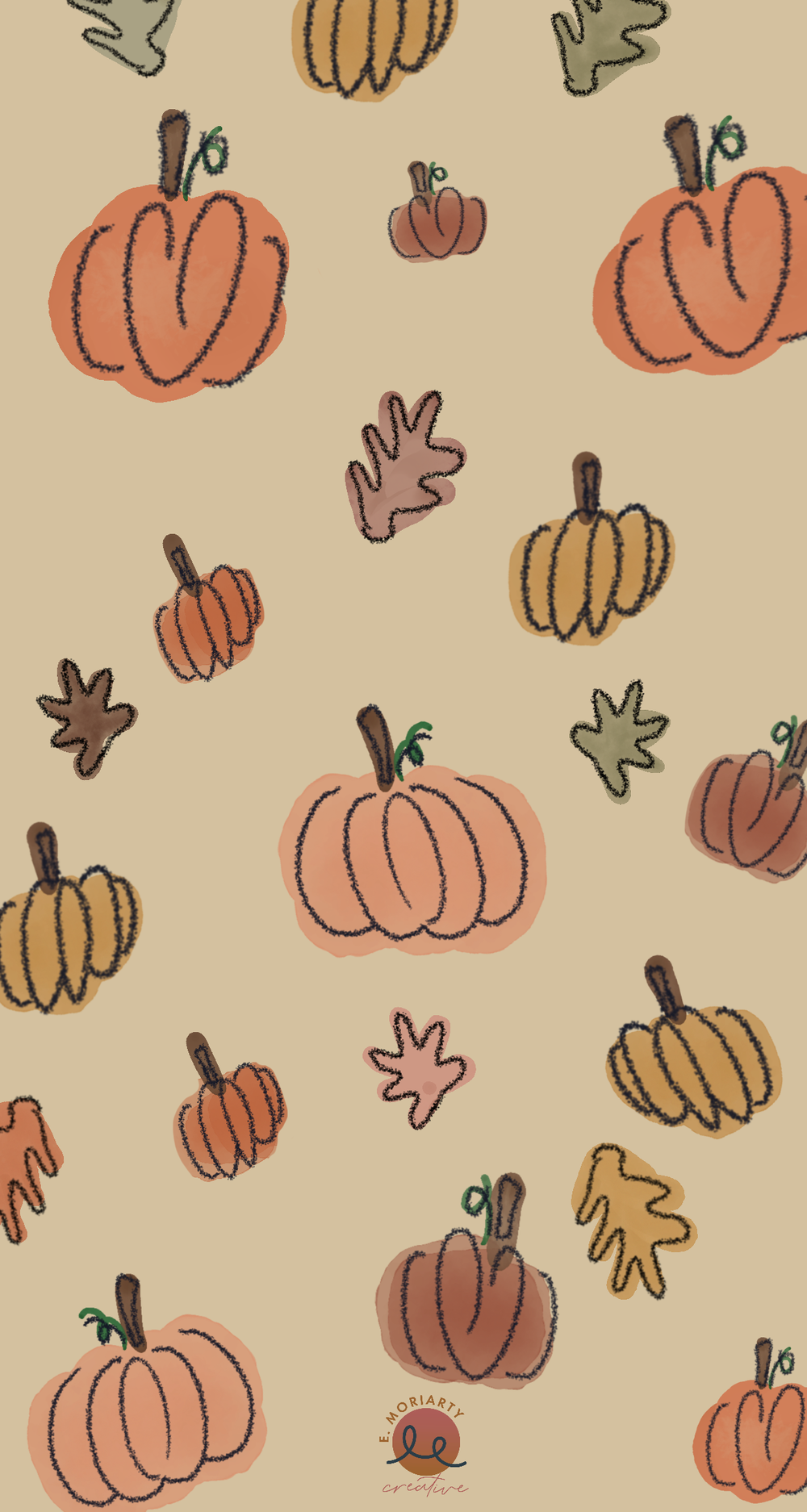 cute pumpkin backgrounds 0048