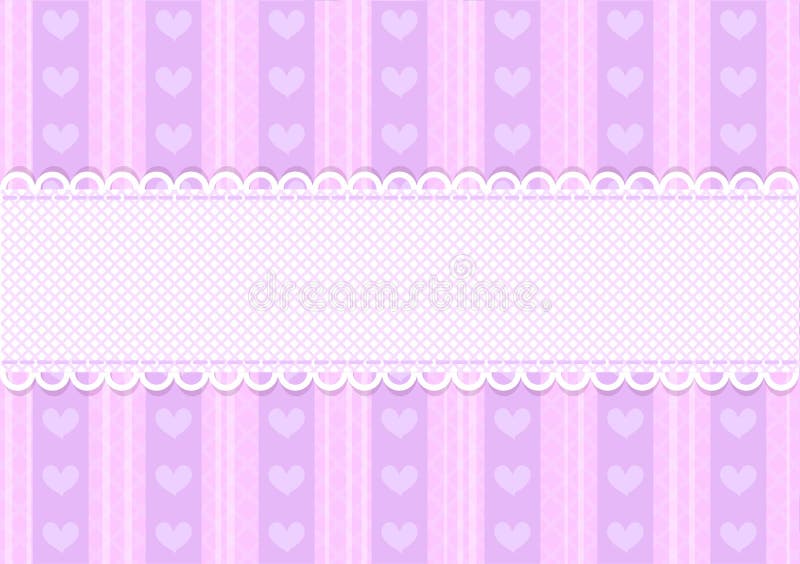 cute purple heart background 0023