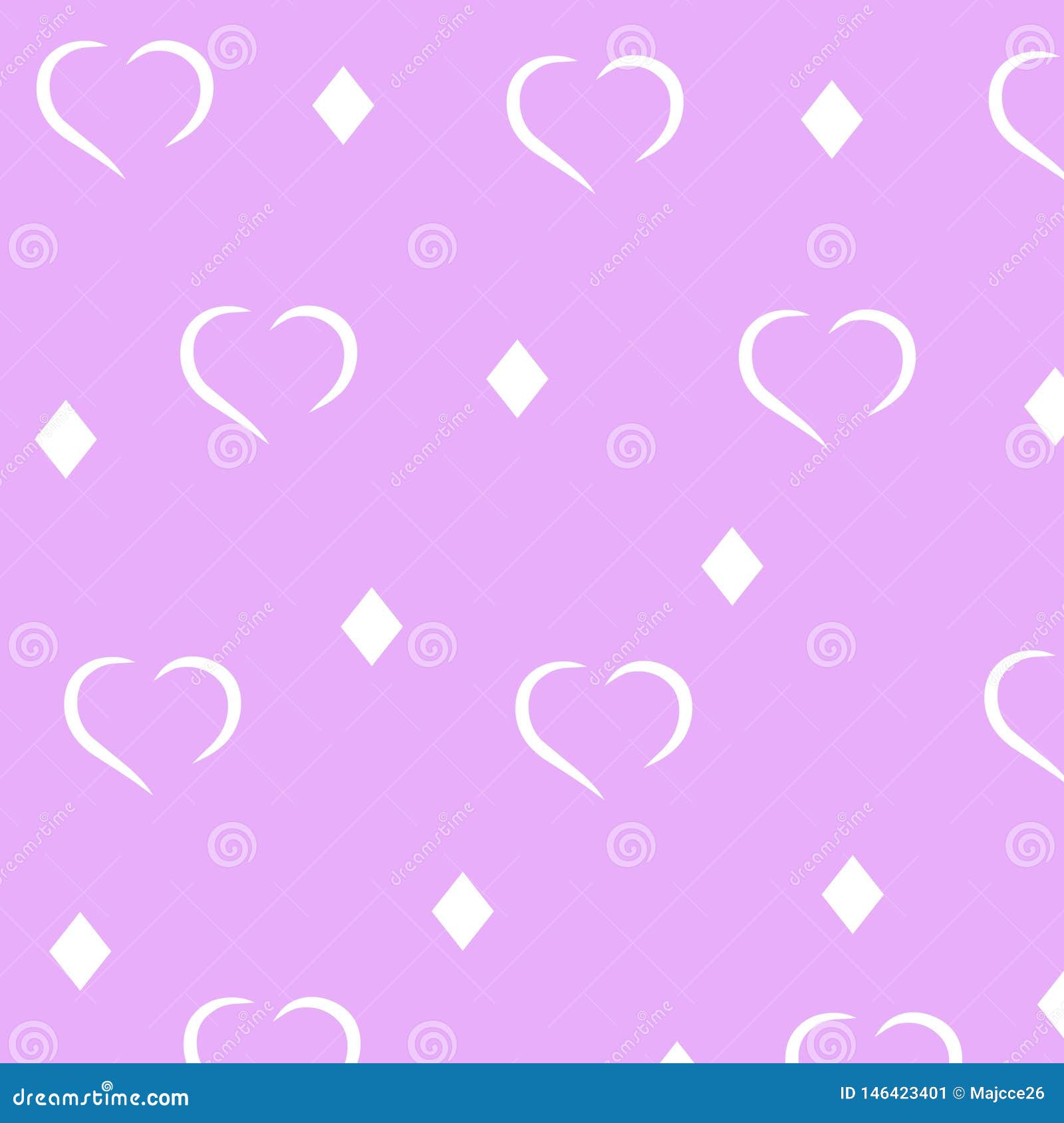 cute purple heart background 0035