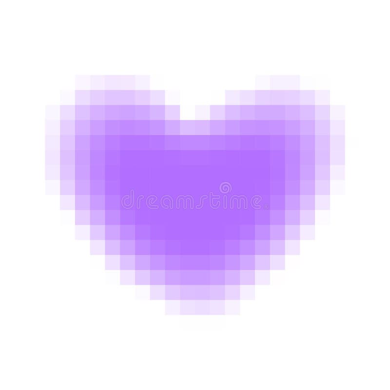 cute purple heart background 0043