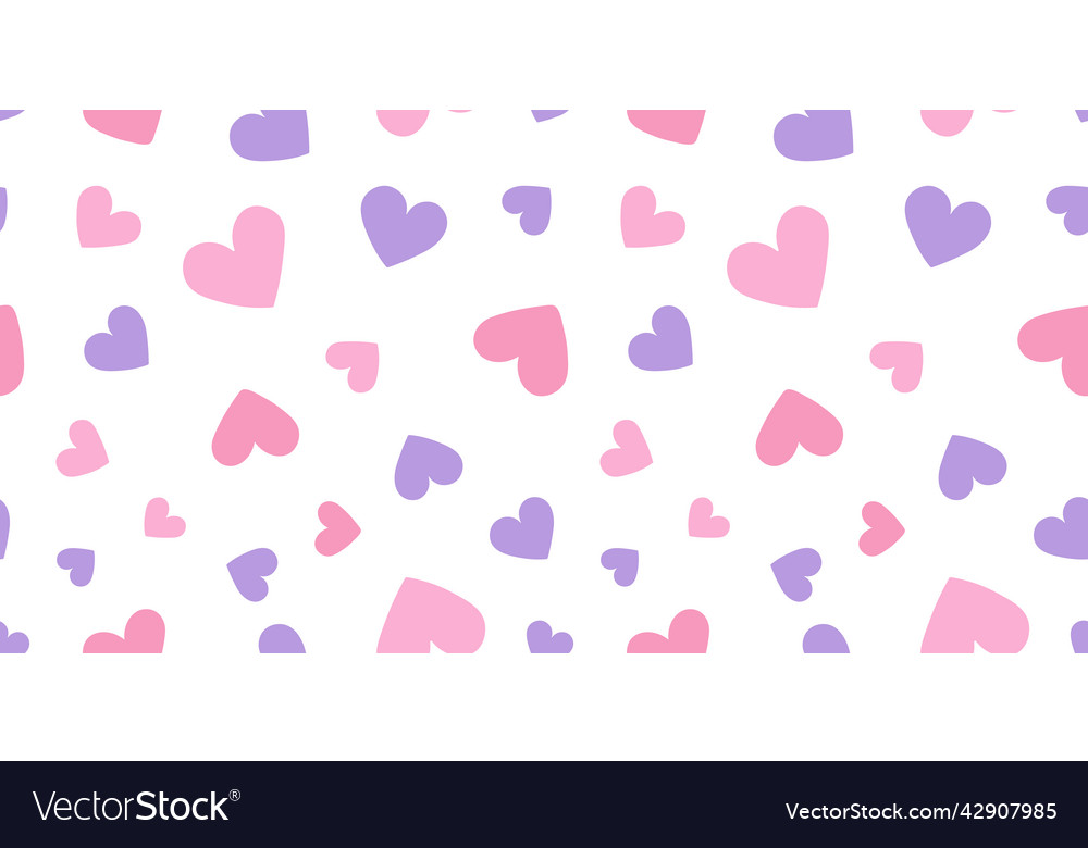 cute purple heart background 0054