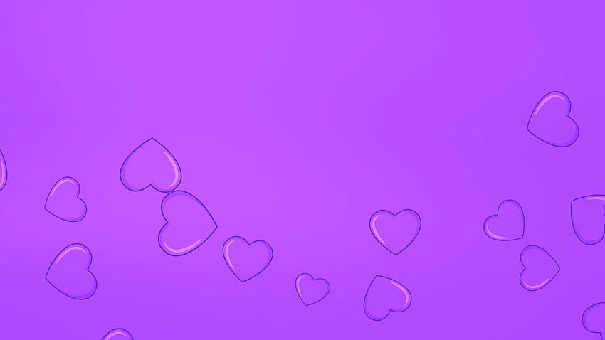 cute purple heart background 0093